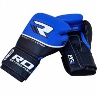 Боксерські рукавички RDX Quad Kore Blue