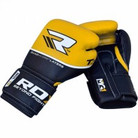 Боксерські рукавички RDX Quad Kore Yellow
