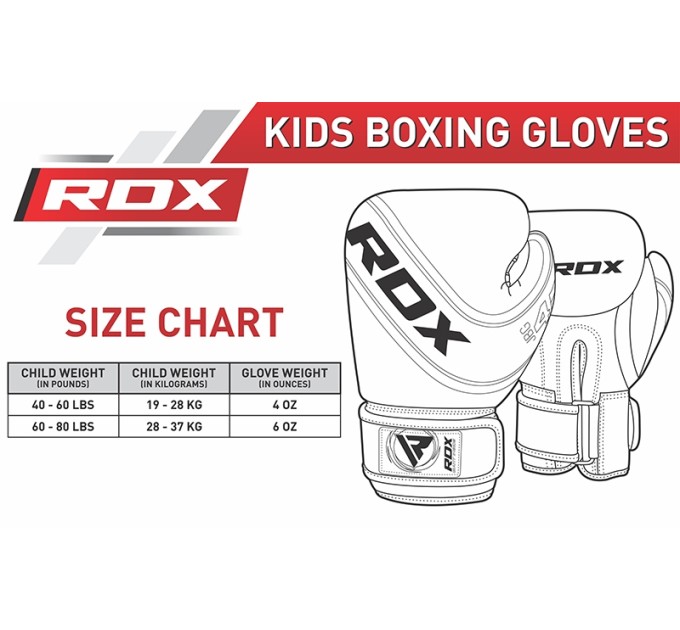 Дитячі боксерські рукавички RDX
