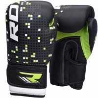 Детские боксерские перчатки RDX Green Детские боксерские перчатки RDX Green