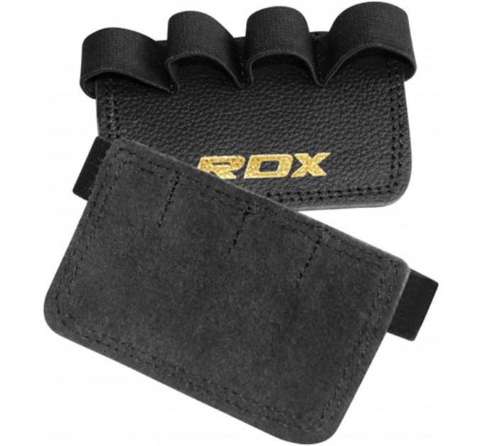 Накладки для подтягивания RDX Leather Black