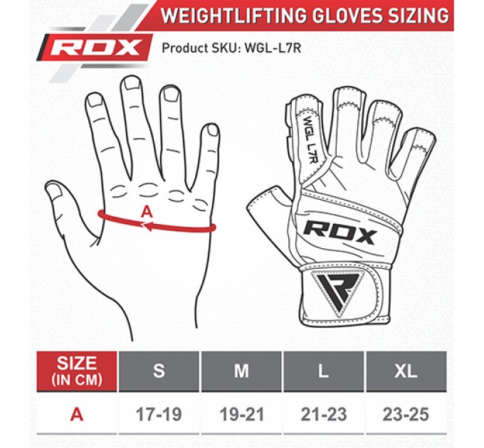 Перчатки для зала RDX Membran Pro