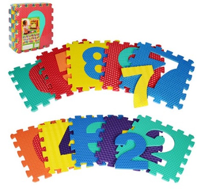 Дитячий ігровий килимок-пазл (мозаїка головоломка) Profi M (2608)