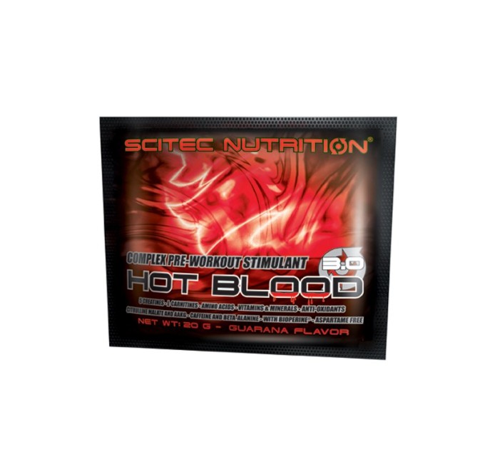 Енергетичний напій порошок 300г Scitec Nutrition Hot Blood 3.0 (06045-02)