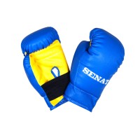 Детские боксерские перчатки SENAT 4 унций, кожзам