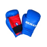 Детские боксерские перчатки SENAT 4 унций, кожзам