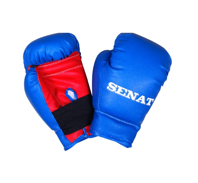 Перчатки боксерские SENAT 4 унций, кожзам