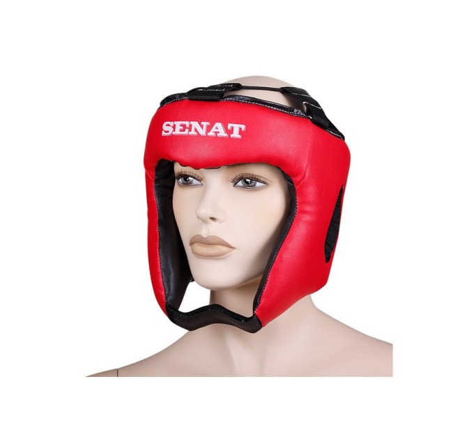 Боксерский шлем SENAT, кожзам