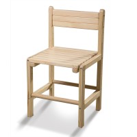 Дитячий стілець із дерева 30х30см SportBaby (Baby-2)
