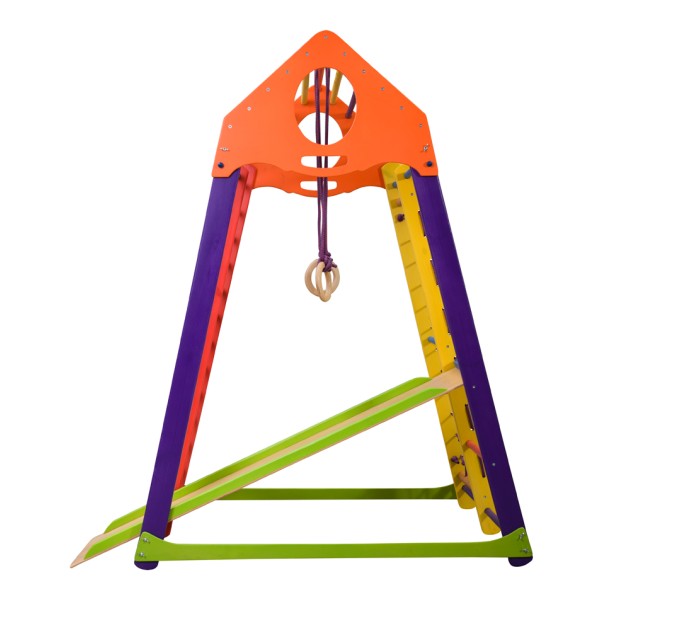 Детский спортивный комплекс 132х85х170см SportBaby (BambinoWood Color)