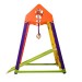 Детский спортивный комплекс 132х85х170см SportBaby (BambinoWood Color)