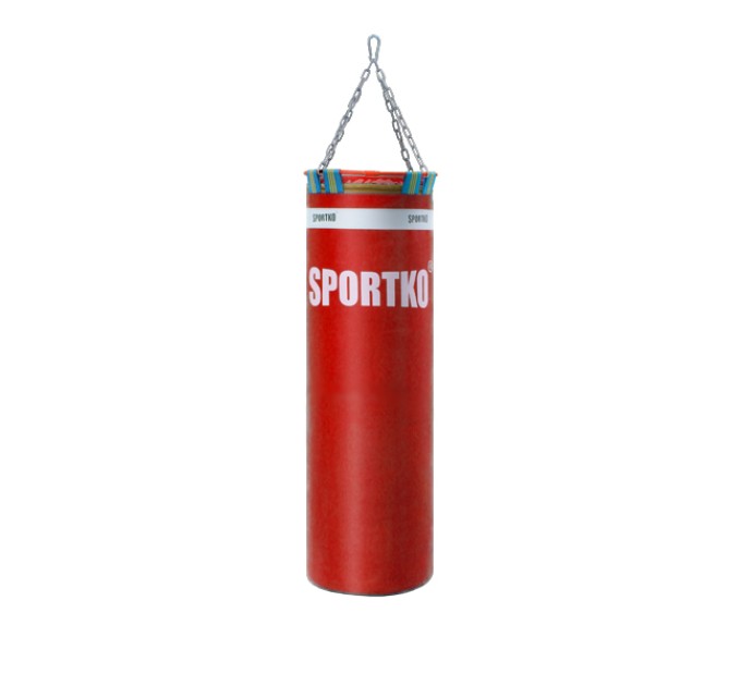 Боксерский мешок из ПВХ Элит Sportko с цепями (МП22)