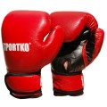 Боксерські рукавички із кожвінілу Sportko 6 oz (ПД2-6)