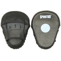 Лапы боксерские из кожи Sportko Яблоко (ЛапыПК5)