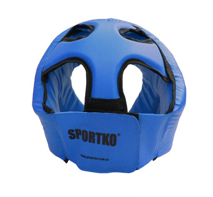 Шлем боксерский из кожвинила Sportko (ОД2)