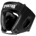 Шолом боксерський шкіряний Sportko (ОК1)