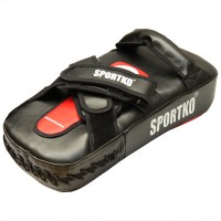 Пады для тайского бокса из кожи Sportko (ПТК-1)