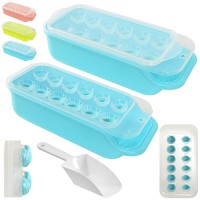 Форма (емкость) для льда силиконовая для кухни с контейнером и лопаткой Ракушки 25x11см Stenson (R21071) Форма (емкость) для льда силиконовая для кухни с контейнером и лопаткой Ракушки 25x11см Stenson (R21071)