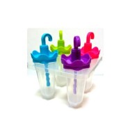 Формы (формочки) для мороженого (кулинарии) леденцов и льда пластиковые для дома 4шт Stenson (R21137)