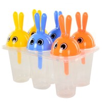 Формы (формочки) для изготовления мороженого (кулинарии) леденцов и льда для дома 6шт Stenson (R21132)