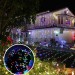 Гирлянда новогодняя (украшение) цветная наружная светодиодная для дома 10м Colored Stenson (R82857)