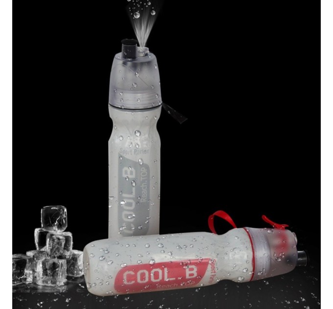 Пляшка (пляшка) для води та напоїв спортивна зі спреєм 600мл Stenson (R83344)