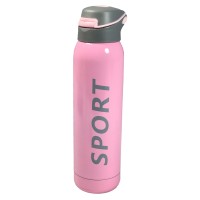 Термос (термочашка) пляшка спортивна металева 500мл Stenson Sport New (8257P) Термос (термочашка) пляшка спортивна металева 500мл Stenson Sport New (8257P)