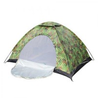 Палатка туристическая армейская четырехместная цвета хаки Stenson (R17759)