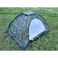 Палатка туристическая армейская четырехместная цвета хаки Stenson (R17759)