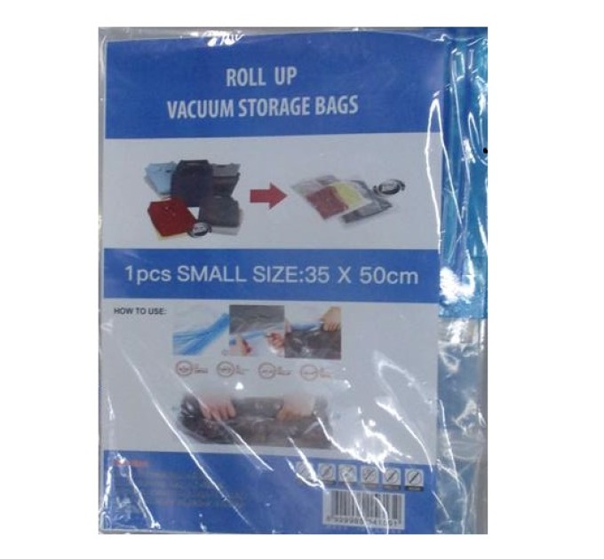 Вакуумний пакет (чохол) для зберігання речей (одягу) 35*50 см Stenson (R26098)