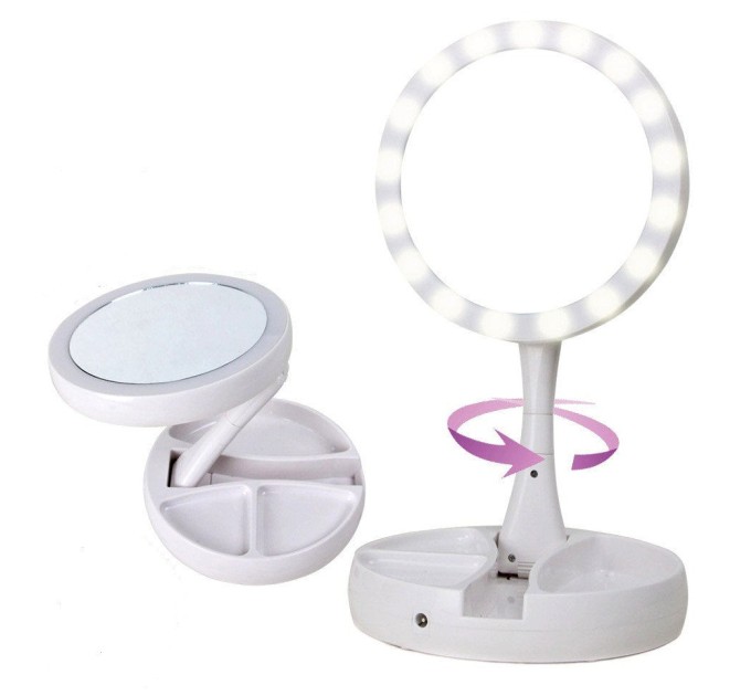 Зеркало для макияжа (косметическое) с led-подсветкой 16*28,5см MyFoldAway Stenson (R86662)