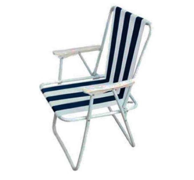 Крісло розкладне вуличне для відпочинку та туризму 52х48х76см Stenson Веселка (E05088)