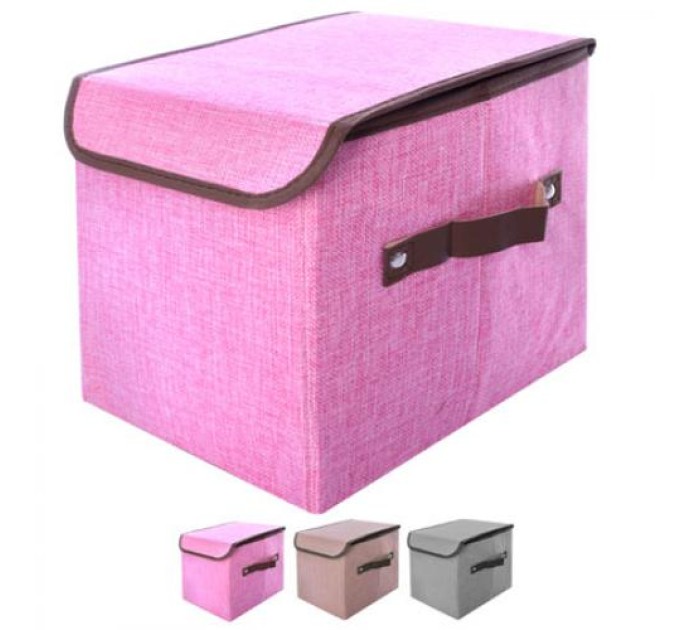 Ящик (органайзер) для зберігання речей тканинний 24х19х25см Stenson (R15773)