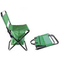 Стул раскладной (складной) туристический с карманом кенгуру Stenson (MH-3071)