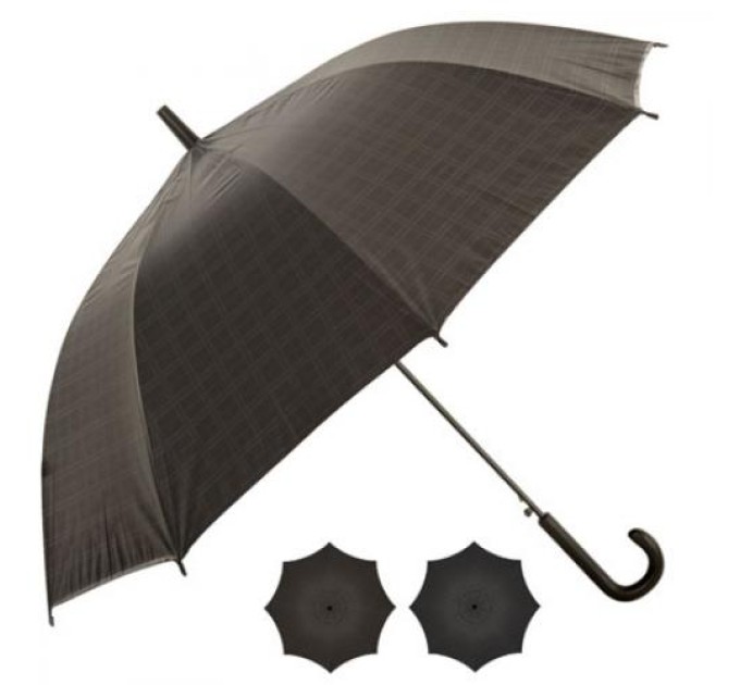 Парасолька-тростина унісекс (парасолька) від дощу вітрозахисний напівавтомат 107 см Stenson (T05717)