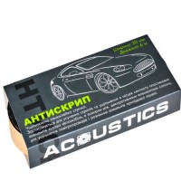 Антискрип для автомобіля Acoustics 20мм х 6м Картон (ущільнювальна стрічка від скрипів в авто)
