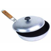 Сковорода походная с антипригарным покрытием и ручкой Тime Eco БЛС24