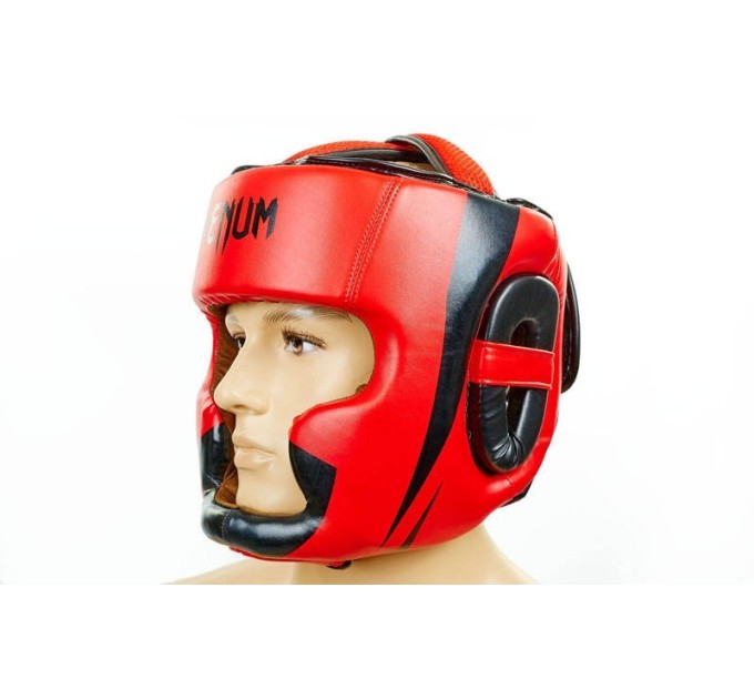 Шлем боксерский с полной защитой FLEX ELAST VL-8208