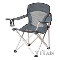 Крісло складне для відпочинку та туризму 85х85х53см Vitan Берег (VT6010)