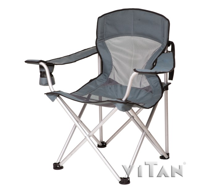 Крісло складне для відпочинку та туризму 85х85х53см Vitan Берег (VT6010)