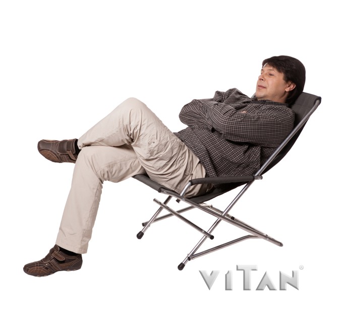 Крісло-гойдалка для відпочинку та туризму 84х56х94см Vitan (VT2110007,VT2110008)