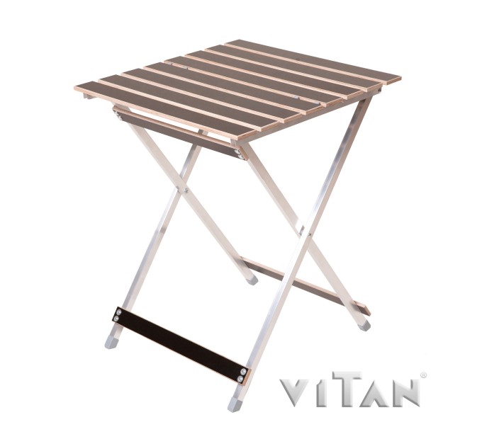 Стол складной деревянный малый для отдыха и туризма 67х50х53.5см Vitan Alluwood (VT6210)