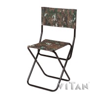 Стул складной Vitan Рыбацкий со спинкой 16мм 7032