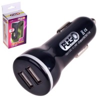 Автомобильное зарядное устройство универсальное PULSO (C-2023BK) Автомобильное зарядное устройство универсальное PULSO (C-2023BK)