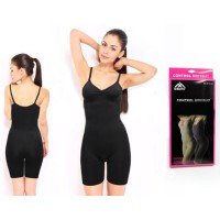 Белье утягивающее (корректирующее) с шортиками Control Bodysuit ST-9163-BK, черное
