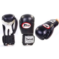 Перчатки боксерские на липучке TWINS MA-5316, 10-12 OZ
