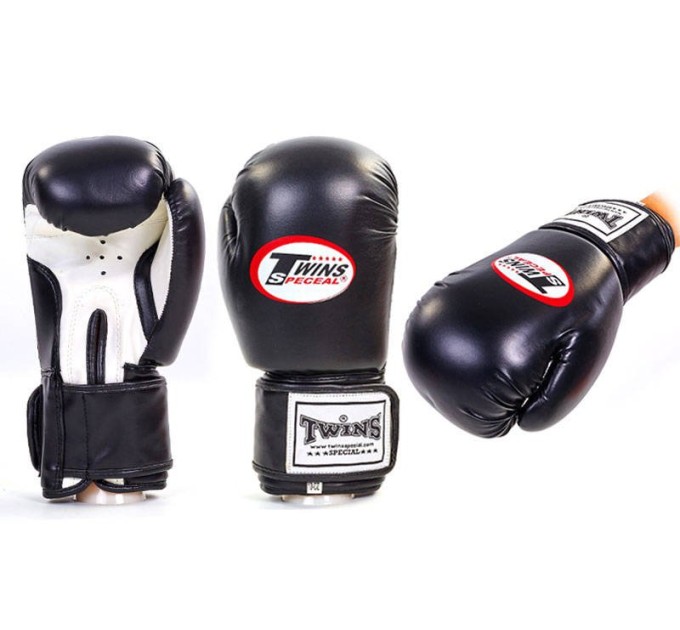 Перчатки боксерские на липучке TWINS MA-5316, 10-12 OZ