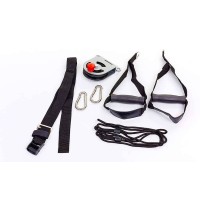 TRX Петли подвесные тренировочные с подвижным блоком SUSPENSION SYSTEM AF5004