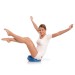 Балансувальна подушка (диск) масажна для йоги та фітнесу (масажер для ніг/стоп/тіла) OSPORT (OF-0058)