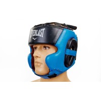 Шлем боксерский (в мексиканском стиле) кожа ELAST BO-5241